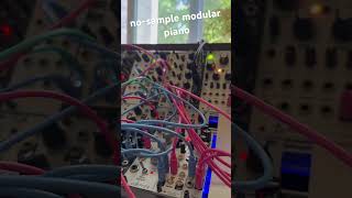 Is there anything Plaits can’t do?? #modular #synth #piano #ambientmusic #mutableinstruments
