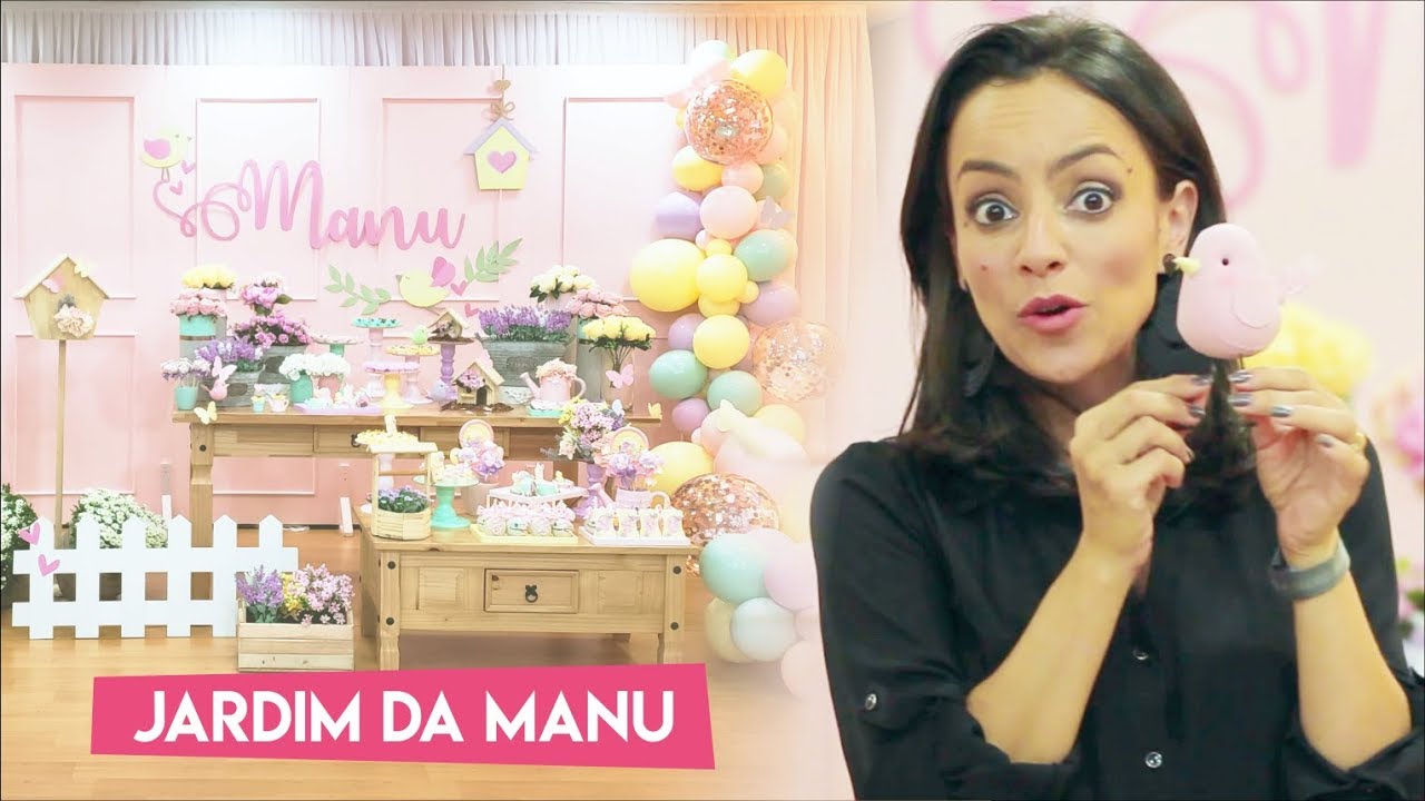 FESTA JARDIM - Veja a montagem dessa festa linda!