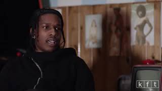 A$AP Rocky talks about SpaceGhostPurrp, lies about hyrogliphics, dressing in black.