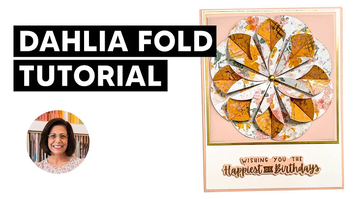 Create An Origami Paper Flower With This Easy Dahl...
