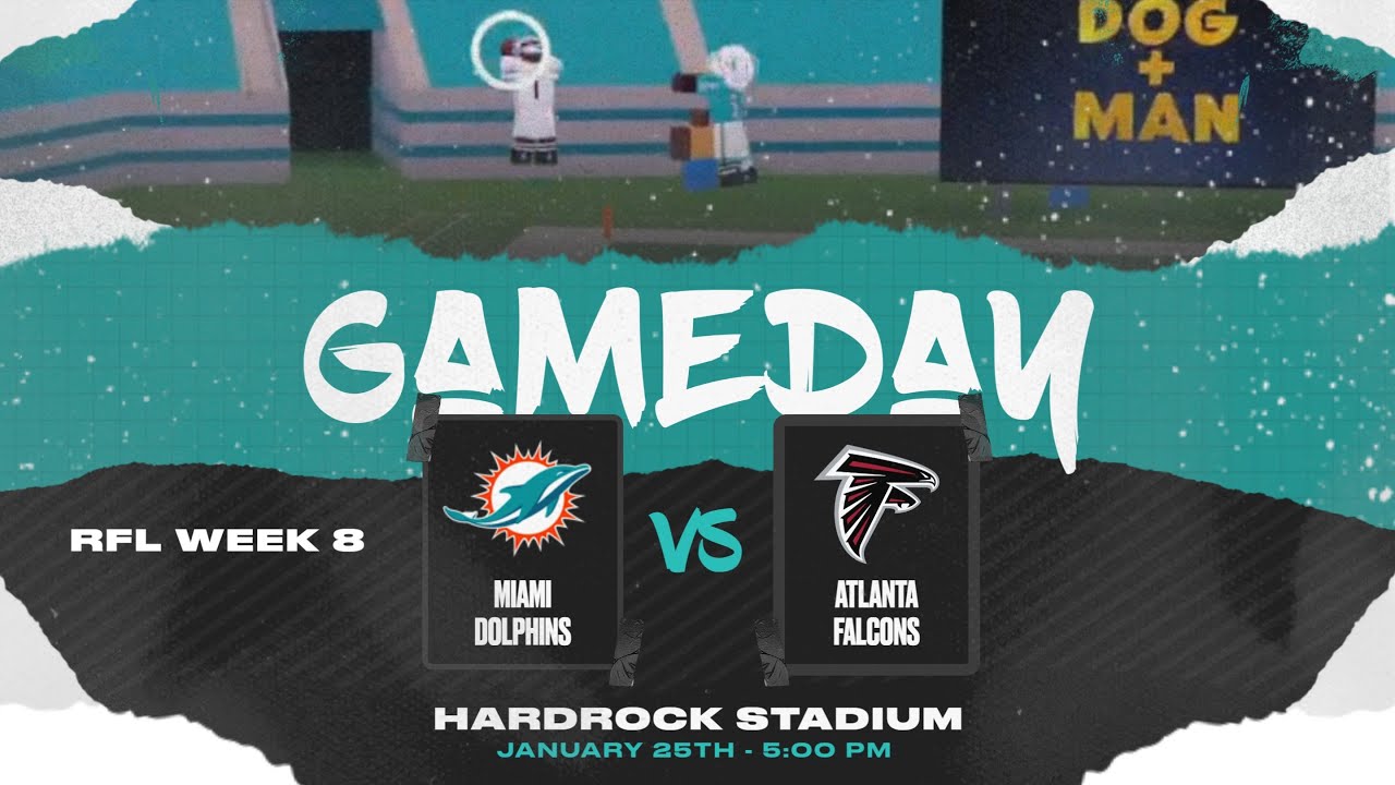 RFL S2 W8 Dolphins vs Falcons - YouTube