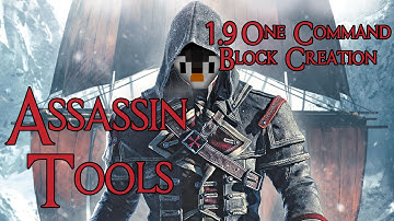 ASSASSIN TRAINING |  1.9 One Command Block Creation: Minecraft