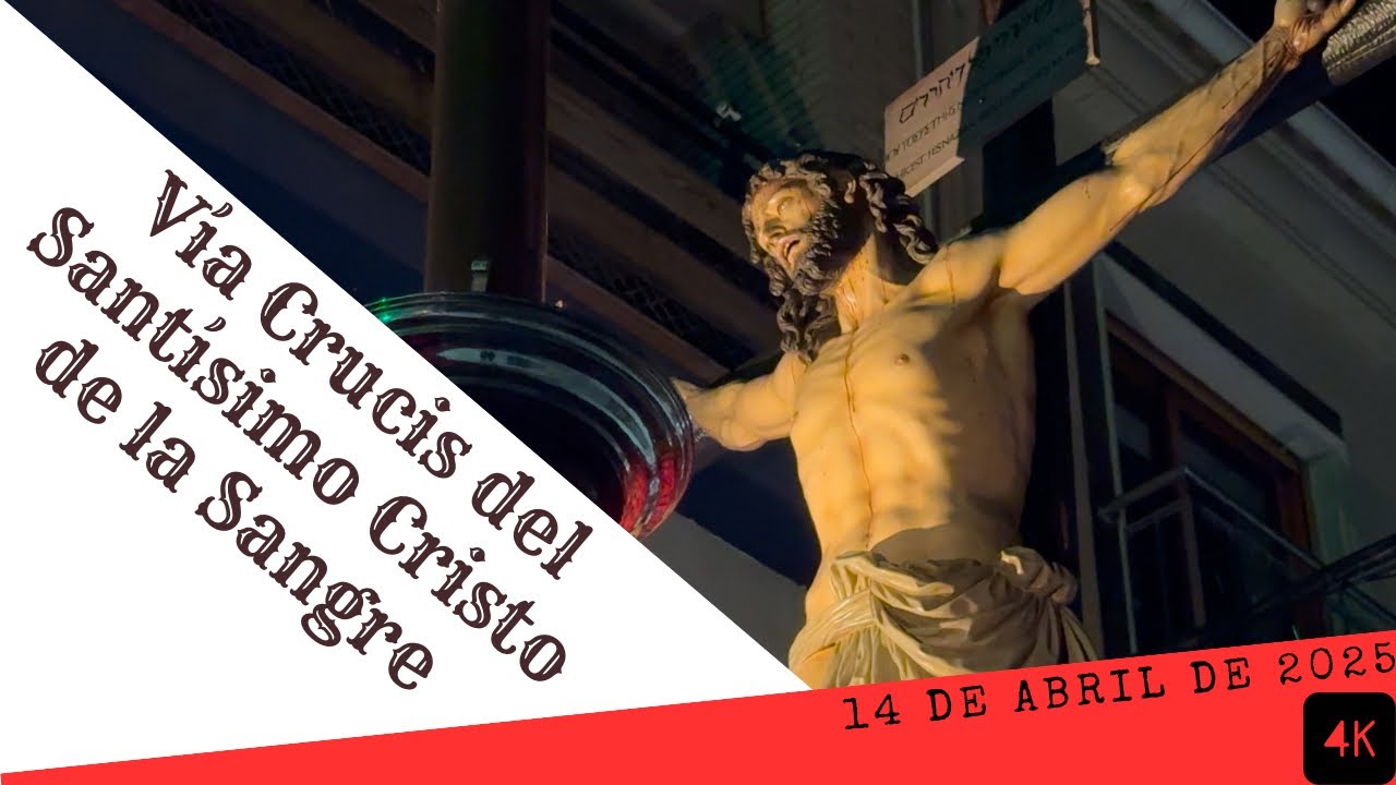 Semana Santa Cieza 2025: Vía Crucis del Cristo de la Sangre, Lunes Santo.