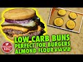 Low Carb Almond Flour Buns - Keto Diet - Perfect for Burgers