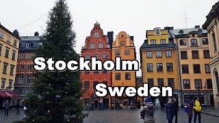 Стокгольм. Прогулка по старому городу Гамла-стан. (Stockholm, Gamla stan, Sweden).