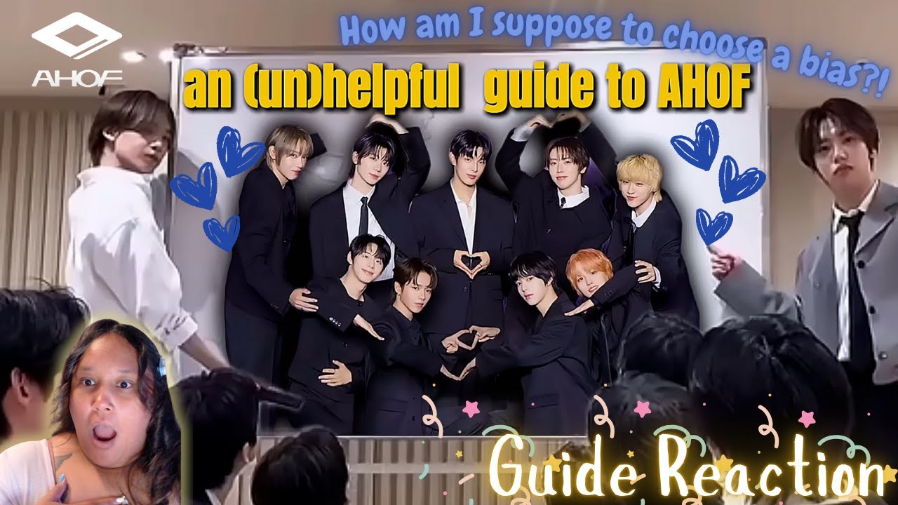 an (un)helpful guide to AHOF ✨ 1 month old idol group ✨|| Reaction