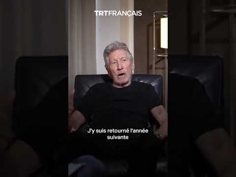 Roger Waters, leader du groupe de rock Pink Floyd évoque avec émotion la souffrance des palestiniens