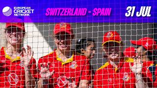 🔴 ECN Switzerland - Spain T20IW | Zurich | 31 July 2026 | T20I Live Cricket screenshot 3