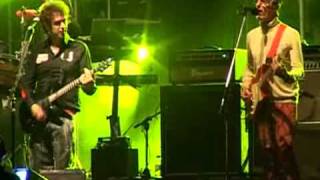 Video thumbnail of "Gustavo Cerati con Spinetta - Bajan - (vivo en av alcorta) 10-03-2007"