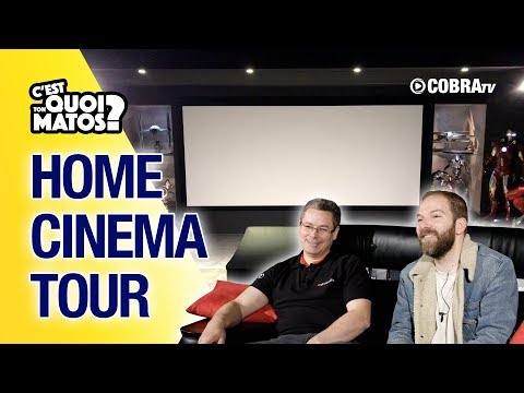 CQTM #01 : Home Cinema Tour : la salle de cinéma de rêve de Phil