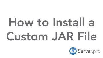 How to Install a Custom JAR File - Minecraft Java (Premium)
