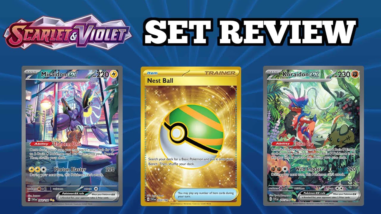 Scarlet & Violet Set Review- PTCGO