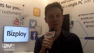 ISE 2016: Bizplay Describes Digital Signage Content Management System for End Users
