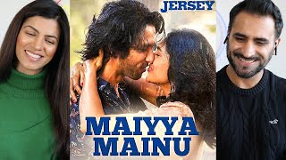 MAIYYA MAINU Song REACTION!! - JERSEY | Shahid Kapoor & Mrunal Thakur | Sachet-Parampara