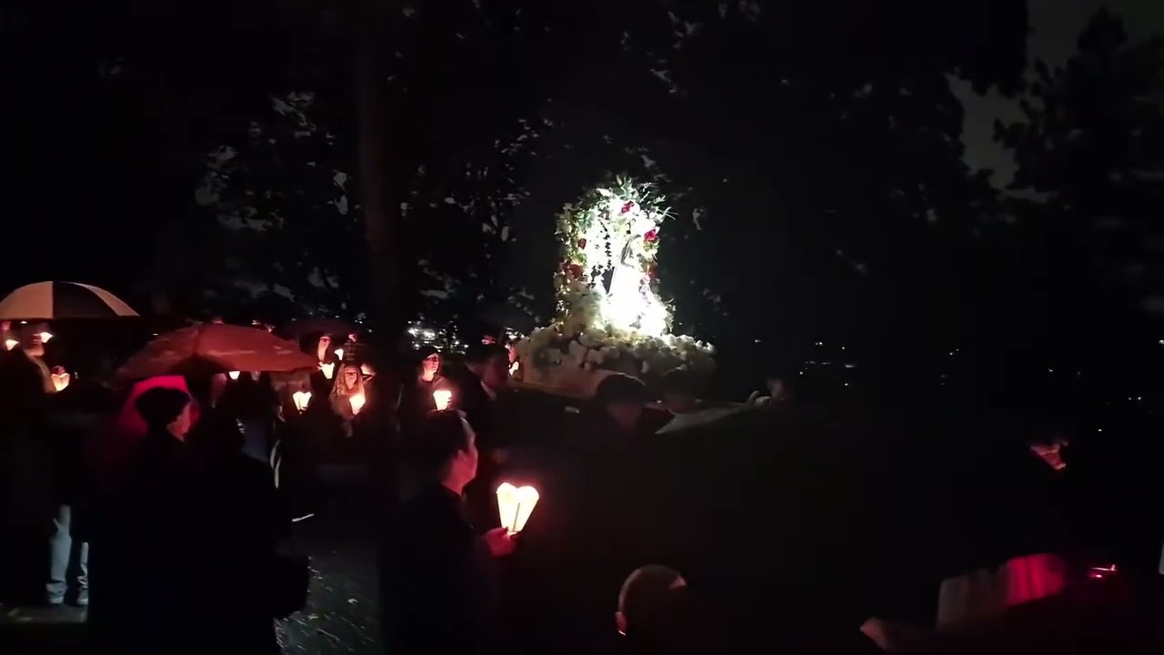 Candlelight Rosary Procession during the 2025 Fatima Conference