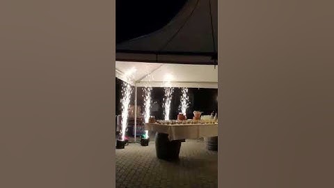 mini sparkular machine effects