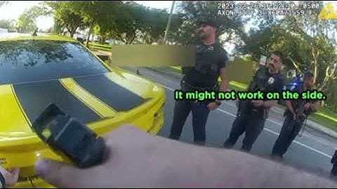 Cops Stop High Speed Chase With Hi-Tech Grappler ( Full Bodycam )