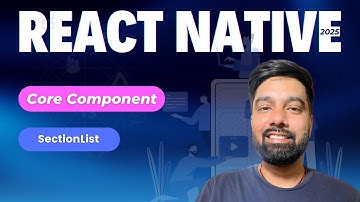 React Native Tutorial Hindi 29 - SectionList