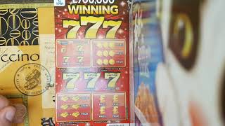 Winning 777 £5 scratch card winner