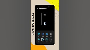 How To Display Fingerprint Setting🔥#foryou #viral #shorts #video #uzzol_technology