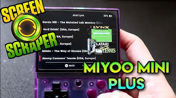 Miyoo Mini Plus Add Boxart Screenshots With Skraper
