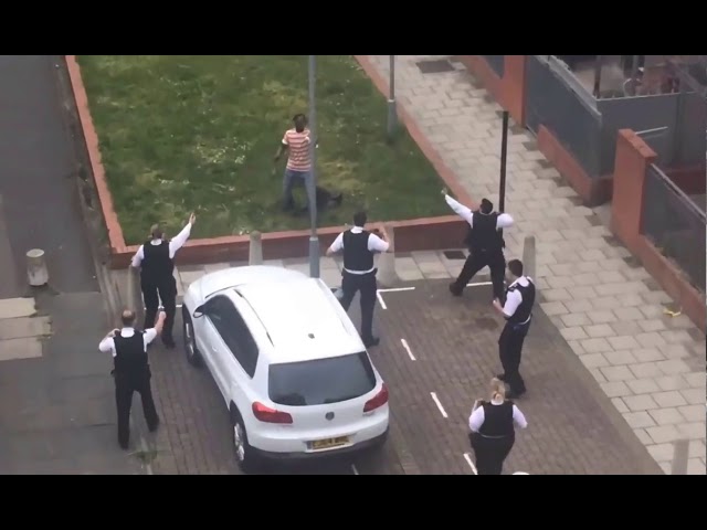 CUCHILLO VS TASER :V