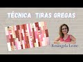 Técnica tiras Gregas