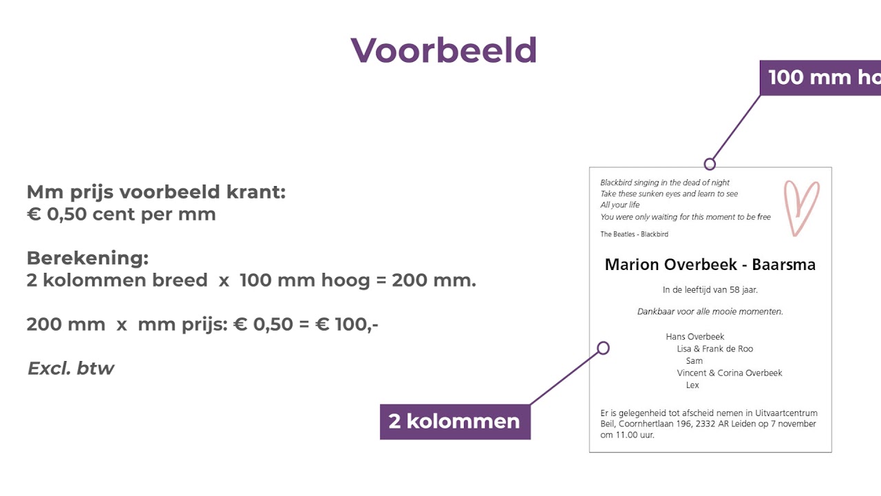 Rouwadvertentiemaken.Nl | Voor Plaatsing In Alle Kranten Van Nederland