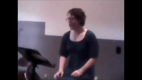 Rachel Fagan, singer, Celtic Fest MS 2016 singing ...