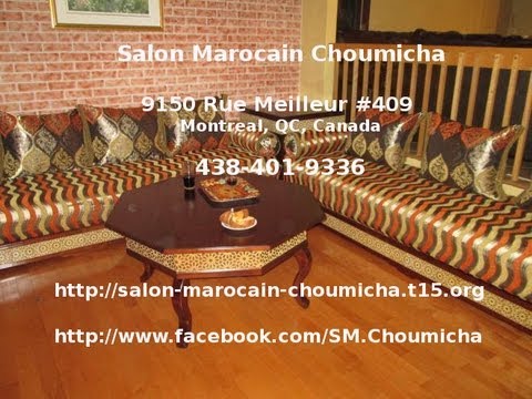 Salon marocain choumicha à montréal youtube Photos salon marocain