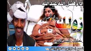 جديد الفنان فضل الله عبدالله زولك ودهو العنابر