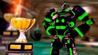 Real Steel Champions ZEUS ATOM BOT ZEUSATOM VS REGION II ROBOTS NEW ROBOT Живая Сталь