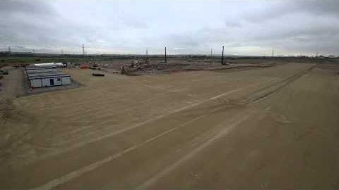 Construction of CUF at DP World London Gateway