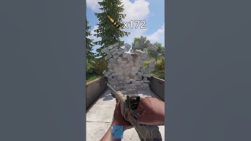 Bolt shots per wall RUST #rust  #shorts