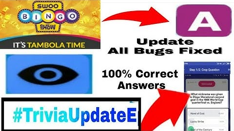 Trivia Helper All Question Are Correct | Answer For Loco All Bugs Fixed | Swoo Bingo | Tech Dost |