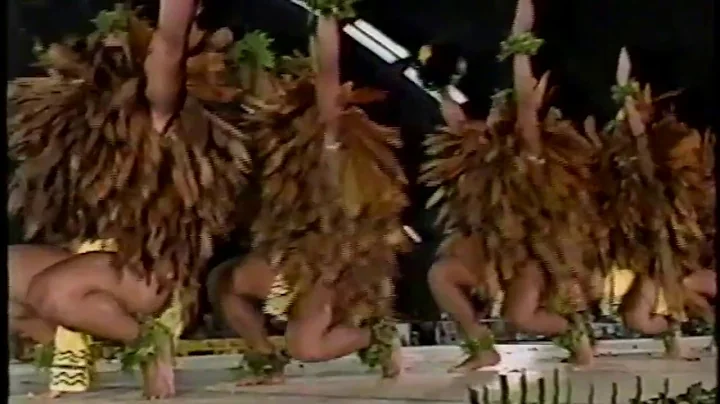 Merrie Monarch Hula Festival 1992 Kāne Kahiko Hālau Hula O Ka Ua Kilihune