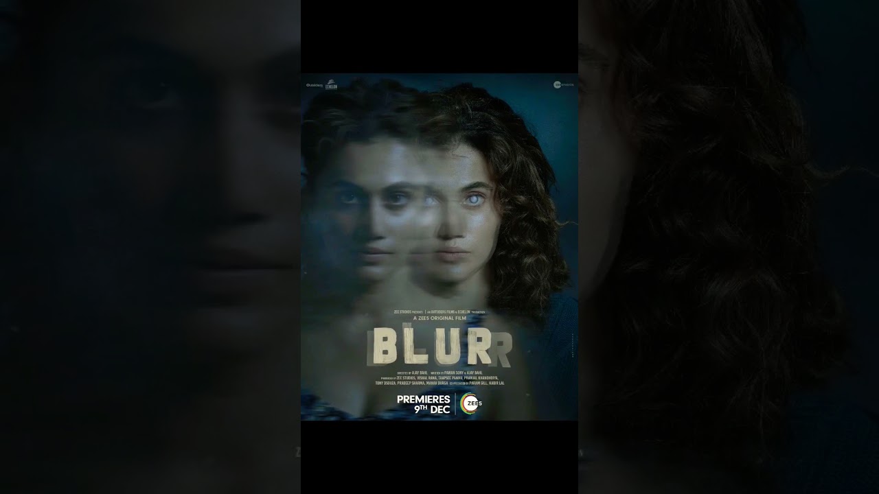 Blurr | Blurr Motion Poster | Blurr Ott Update | Blurr Release Date | Blurr On Zee5 | Zee5 New Movie