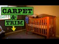 Cutting Carpet The Easy Way OUTSIDE | Room Renovation [Part 3]