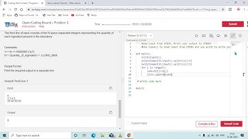 Code Gladiators 2020 Problem -1