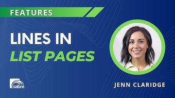 New Business Central Feature - Lines in List Pages