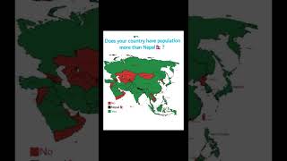 Does your country have population more than Nepal?? Please subscribe ????☹️viral shortvideo
