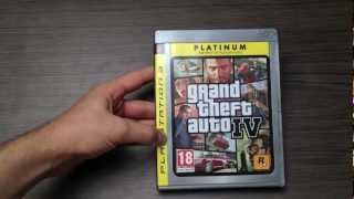 Grand Theft Auto 4 Unboxing [PS3] 