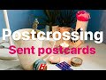Postcrossing postcards that I have written and sent!