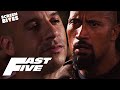 The rock and vin diesels furious confrontation  hobbs vs toretto  fast five 2011  screen bites