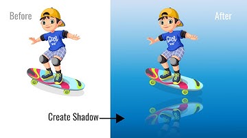 Create realistic shadow in adobe illustrator cc