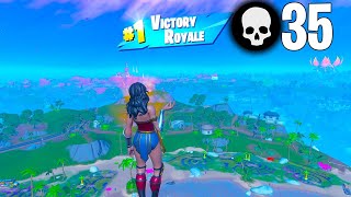 35 Elimination Solo vs Squads Win Gameplay Full Game (Fortnite PC Controller)