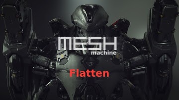 MESHmachine 0.6 - Flatten