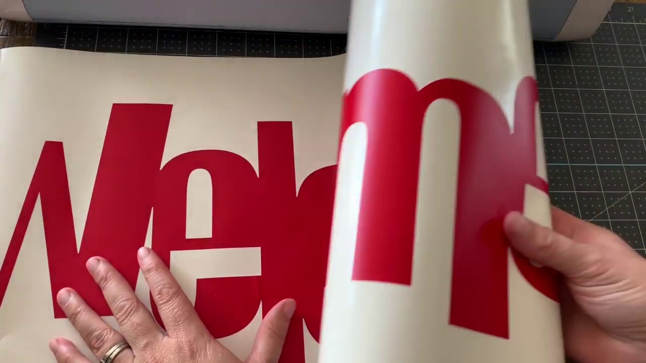 ScanNCutDX: vinyl roll feeder