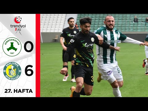 Giresunspor Sanliurfaspor Goals And Highlights