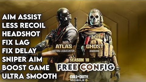 COD MOBILE SEASON 10 CONFIG FILE V3